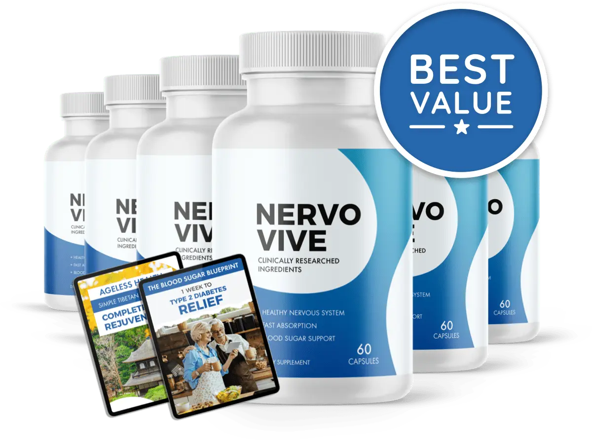 nervovive maximum discounted 6 bottles pack